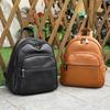 Модный рюкзак из мягкой кожи для поездок на работу, дорожная сумка большой вместимости и школьный рюкзак