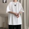 Мужская модная футболка с круглым вырезом и короткими рукавами с принтом для лета, свободный повседневный топ