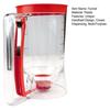 Pancake Batter Dispenser BPA-Free Cupcake Batter Funnel Pancake Maker with Measuring Label Easy Pour Baking Supplies