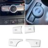 Car Console Volume Knob Button Cover CD Panel Multimedia Switch Button Sequins Sticker For Mercedes Benz C E GLK W204 W212 X204