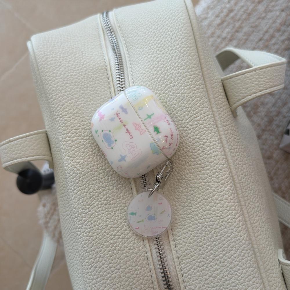 Милый Чехол-Накидка Звезда Рыбка Додул для Apple AirPods 1 2 3 4 Беспроводных Bluetooth Наушников