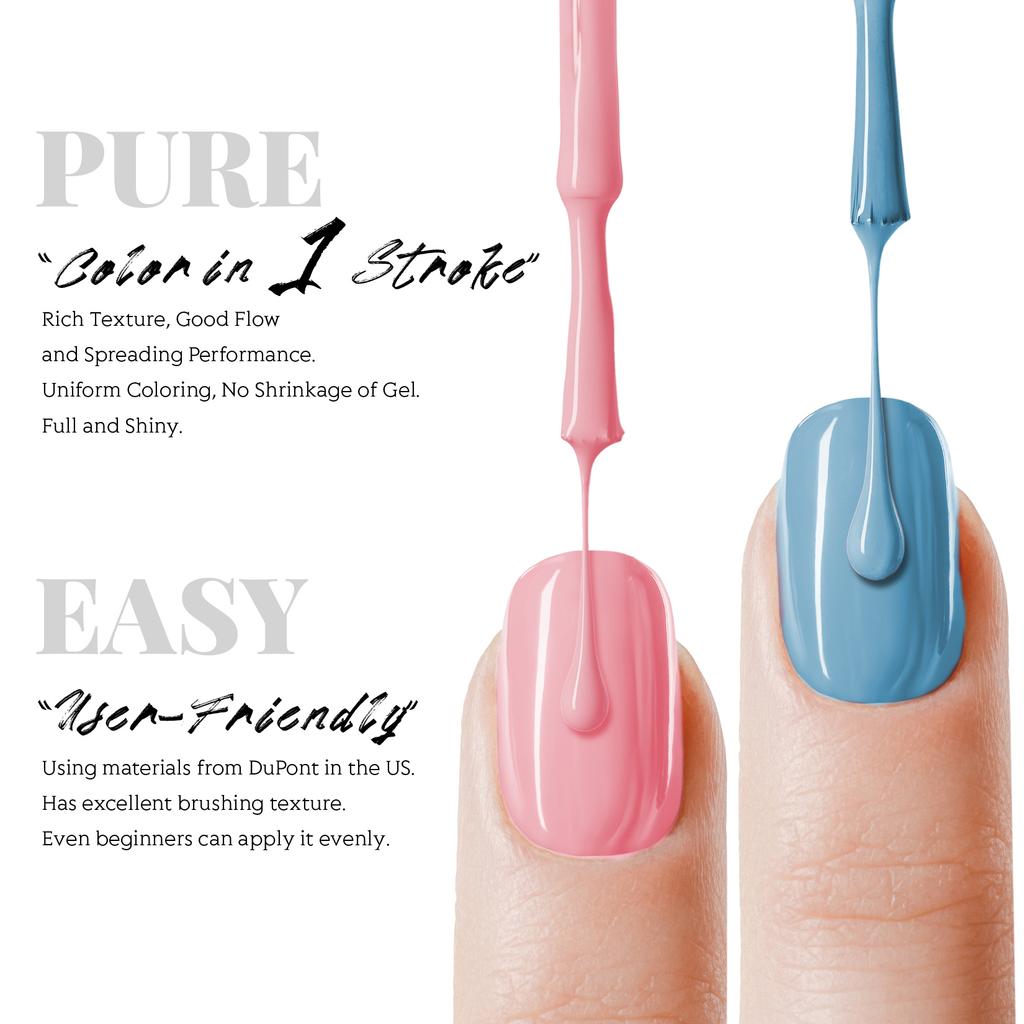 PHOENIXY: великолепные ногти с набором 4-цветного гель-лака — в него входит чистый лак, увлажняющий УФ-гель, светодиодный маникюр, дизайн ногтей и лак с блестками.