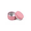 100pcs 5g Aluminum Tin Jars 5ml Pink Color Metal Container Cosmetic Face Eye Cream Packing Empty Can Lip Balm Candle Jar