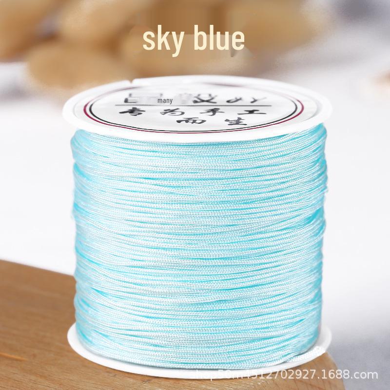 Тайваньская нефритовая линия №. 72: 50 м веревка для плетения украшений и бисера своими руками