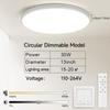 Surface Mount Led Ceiling Light 220V 26CM 33CM 40CM Big Size Ceiling Lamp for Living Room Bedroom Kitchen