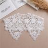 Korean Embroidery Floral Lace Fake Collar Girl Big Lapel Shirt Detachable Collars Accessories For Women Neck Detachable Collars