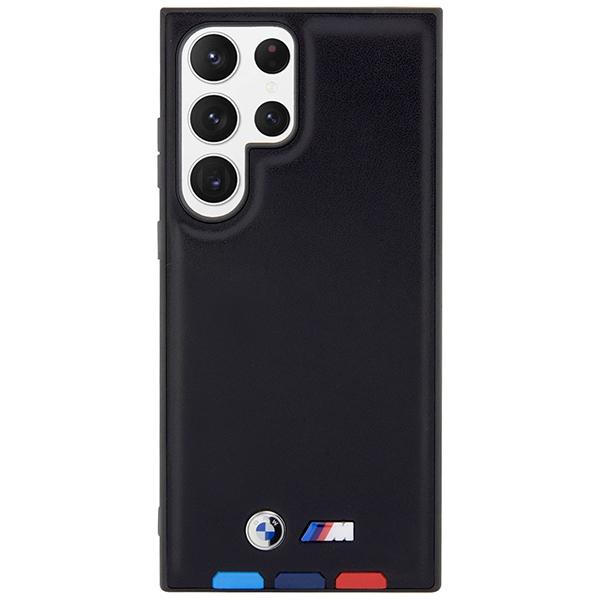 Etui do Samsung Galaxy S23 Ultra BMW Skórzane Czarne