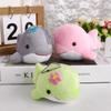 Stuffed Toy Animal Doll Hanging Pendant Keychain Whale Plush Doll Whale Plush Pendant Keyring