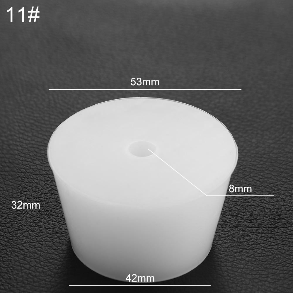 Силиконовая водопроводная труба, устойчивая к щелочам, коническая крышка для ферментера, силиконовая пробка для бутылки, пробка для пробирки