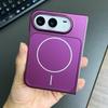 For iPhone Duo For Magsafe Case Original AG Nano Slim Matte Case For iPhone Duo Wireless Charging Ultra Thin PC Fold Cover