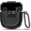 Чехол для наушников BOOLINN Bose QuietComfort Ultra Earbuds, защитный чехол для наушников II 360, военный материал ТПУ, раздельный тип