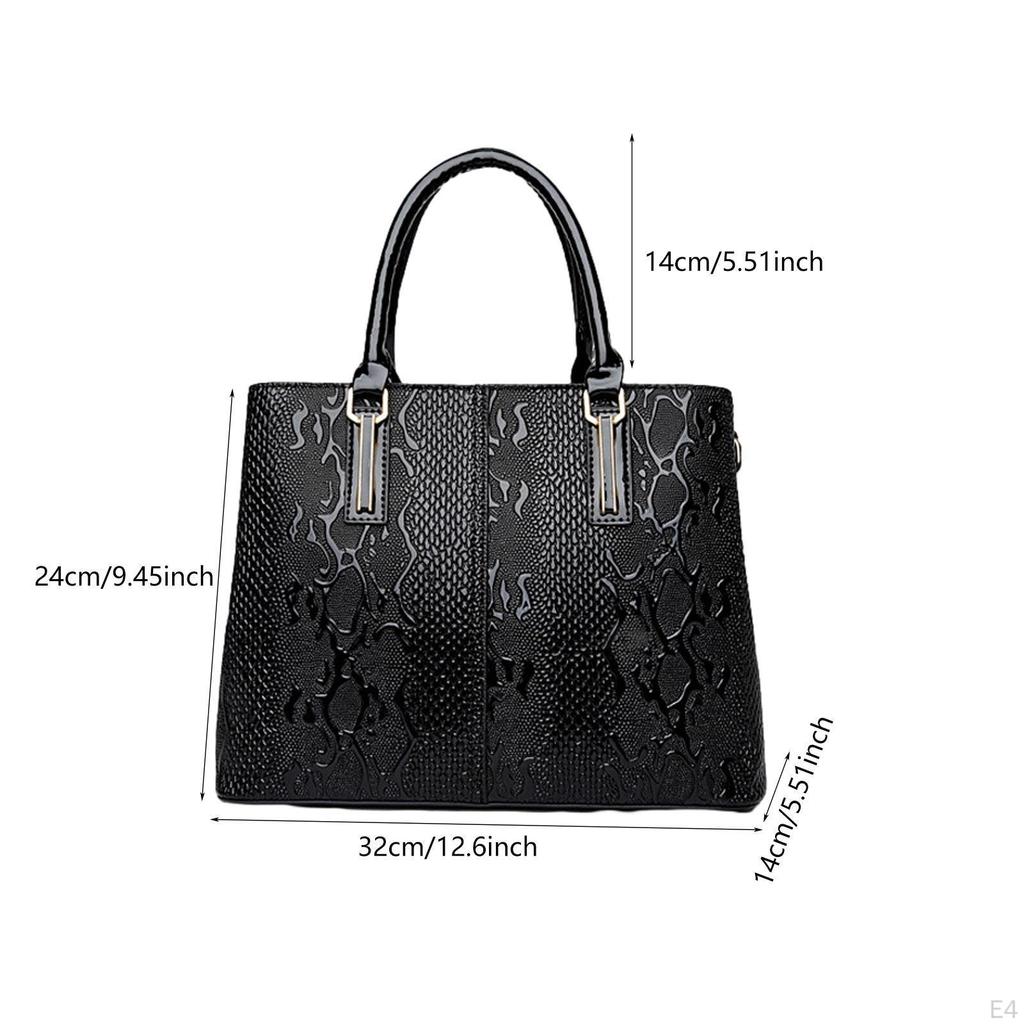 Сумка-сатчел с верхней ручкой, повседневная сумка-хобо для бизнеса, вечеринки, формальных мероприятий, путешествий