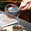 Ceramic Teapot Chinese Gongfu Tea Pot 360 Rotation Maker Infuser Portable Single 160ml Supplies