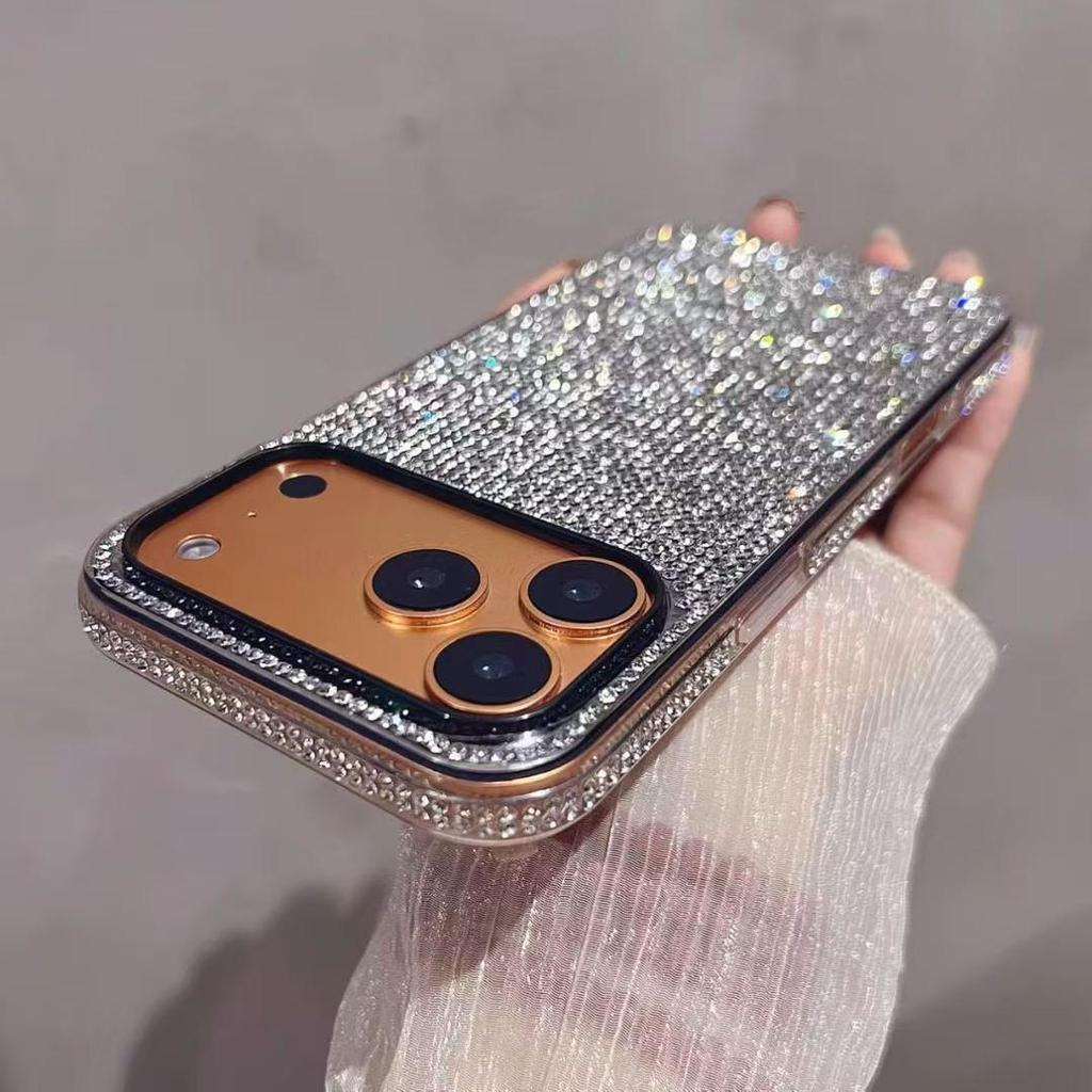 Блестящий чехол «Тысяча бриллиантов» для iPhone 17 Pro, Air 16 Plus, 15/14/13/12/11