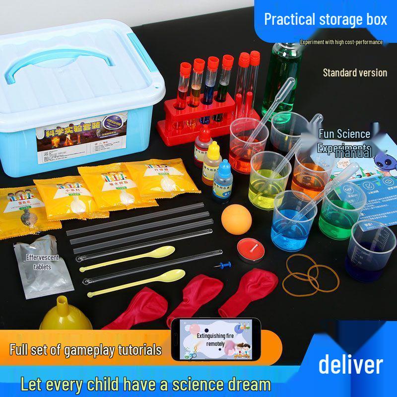 Набор для научных экспериментов STEM: Развивающие игрушки ручной работы для детей и студентов