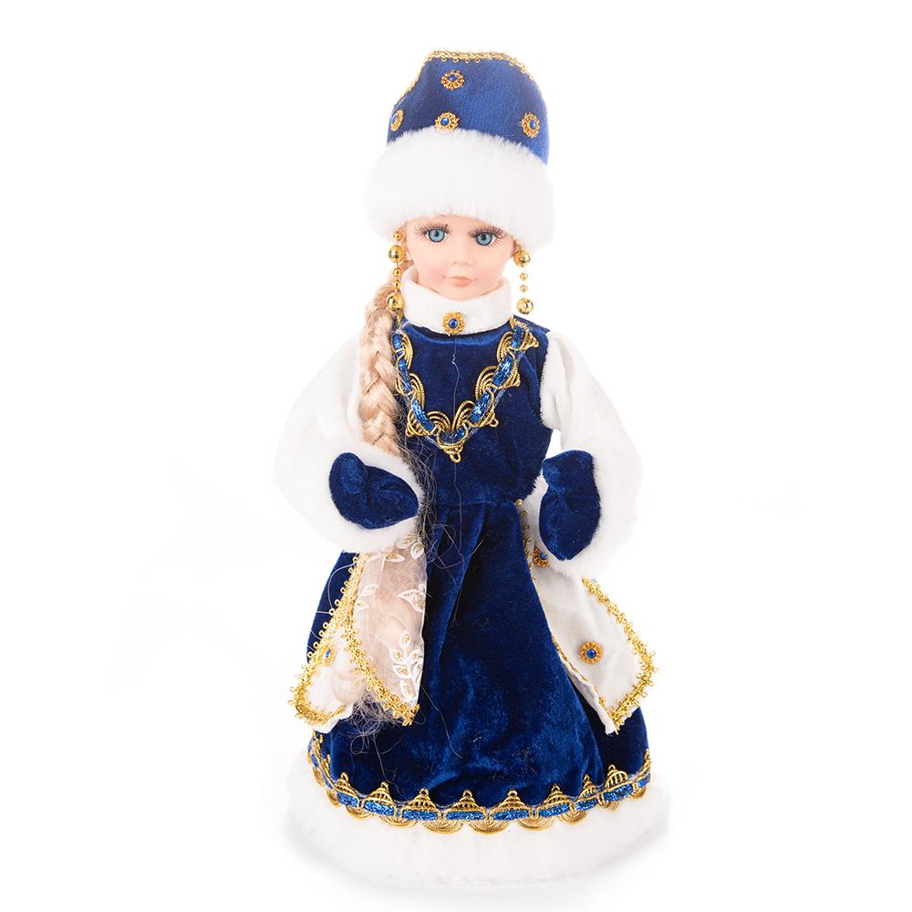 Новый стиль, Рождественский Санта-Клаус, электрические игрушки, кукла, модная русская кукла-Снегурочка, поющая домашняя кукла-орнамент с длинной косой