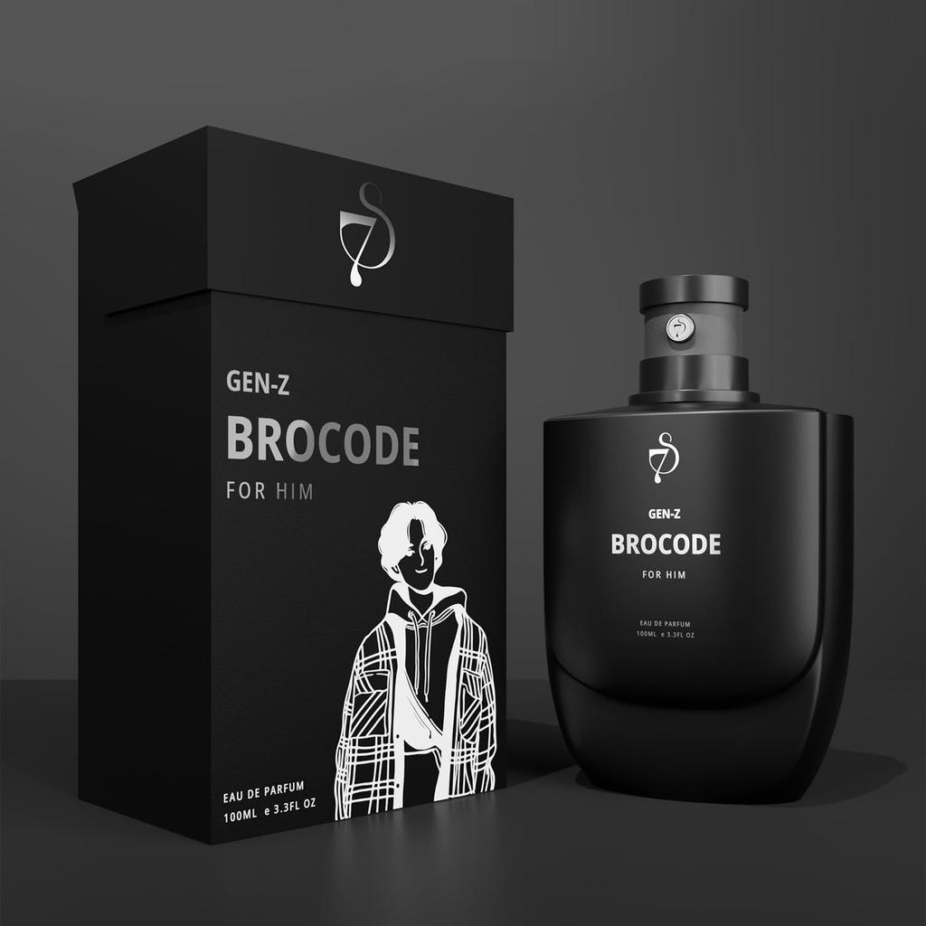 7S Жидкий Brocode Издание для поколения Z Парфюмированная вода Стойкий восточный аромат Парфюм для мужчин