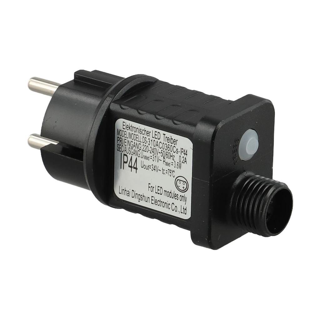 31В 6Вт EU Адаптер Блок Питания Преобразователь Адаптер IP44 Водонепроницаемый 8 Режимов Гирлянды Штекер Электрический Адаптер Аксессуары