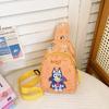 Bluey Shoulder Single Crossbody Chest Bag Kids Cute Coin Purse Cartoon Gift