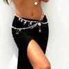 Y2K Pearl Waist Chain Tassel Women Body Chain Belt All-match Body Jewelry  Photoshoot