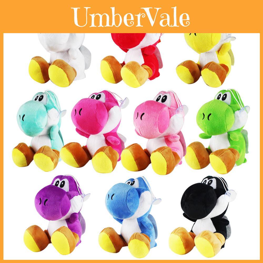 Cute 18cm Super Mario Bros Plush Yoshi Joeut Stuffed Animal Doll For Cozy Sleep Time