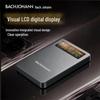 Прочный внешний жесткий диск Bach John с цифровым дисплеем, USB 3.2