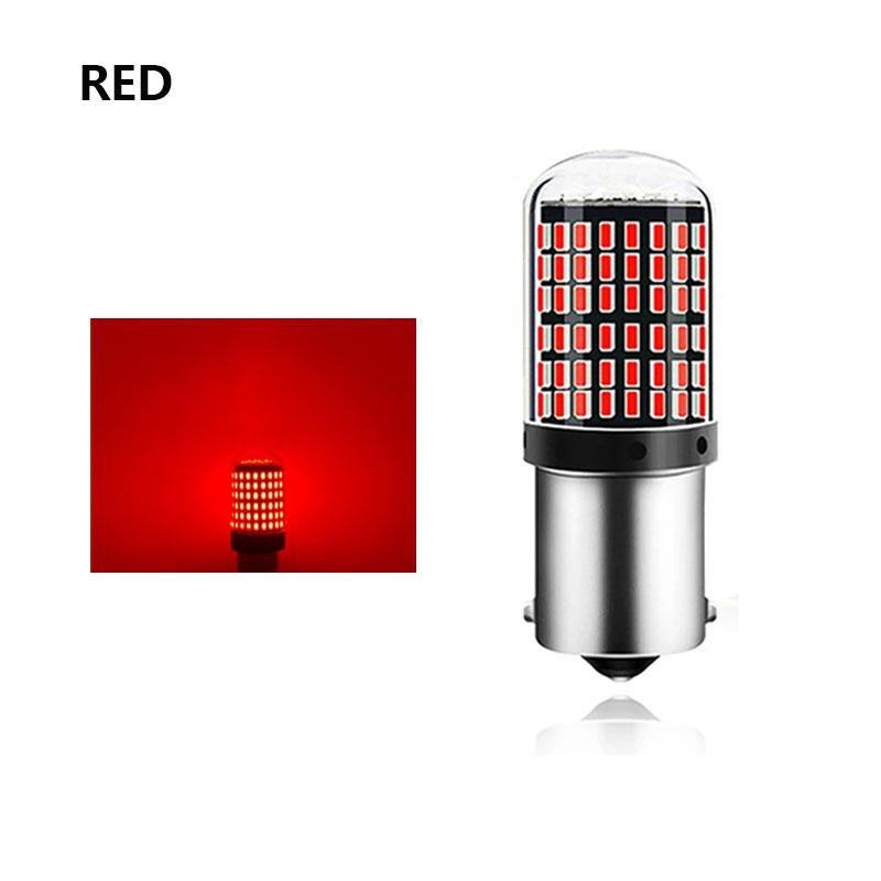 2Pcs Car LED 1156 BA15S P21W BAU15S PY21W T20 7440 W21W 3157 1157 P21/5W W21/5W LED Bulbs 144SMD Canbus Lamp Turn Signal Light