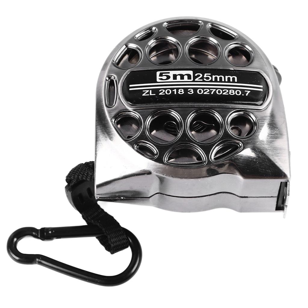 Stainless Steel Measuring Tape Hollow Design Double Sided Scale Retractable Metric Ruler for