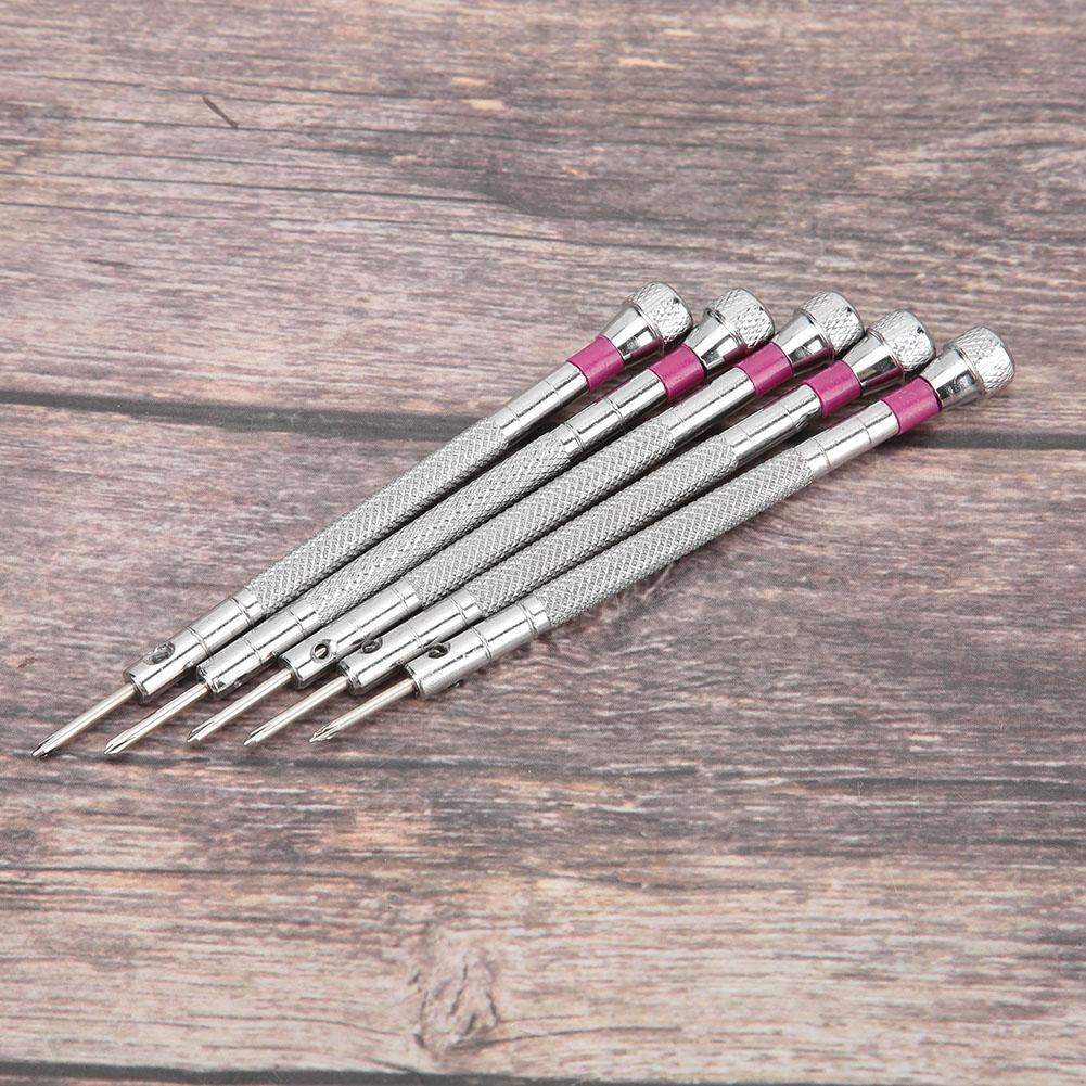 5 шт., 1,6 мм, крестовая отвертка из нержавеющей стали, инструмент для ремонта очков, часов