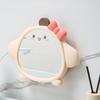 Cartoon Decorative Mirror Folding Mirror Desktop Standing Makeup Mirrors for Student Dormitory Supplies Wall-mounted Mirrors