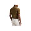 Polo Ralph Lauren Логотип Приталенный Поло с коротким рукавом Мужские топы Коричневый 710704319-172
