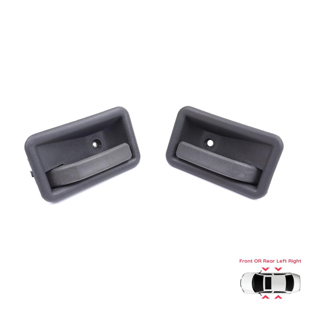 BDP1442 Front or Rear Left Right Interior Door Handle Opener Gray for Renault 19 Phase 2 1992-2000 Clio MK1 1990-1999 7700813585