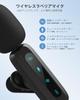 New Lapel Wireless Lapel Microphone Compatible with Simultaneous Use for Two Instant LED Noise 7 Hours of Continuous Sound Microphone for Video Live