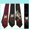 Японское Аниме Jk Галстук Вышитый Китайский Стиль Девятихвостая Лиса