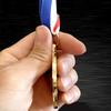Zinc Alloy Swimming Competition Medal Neck Ribbon Sports Award Winner Round Medal  Training Awards