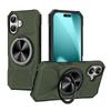 Dual Layer Armor Magnetic Folding Stand Phone Case For iPhone 16 17 Pro Max Air 15 14 13 12 Non-slip Protector Back Cover