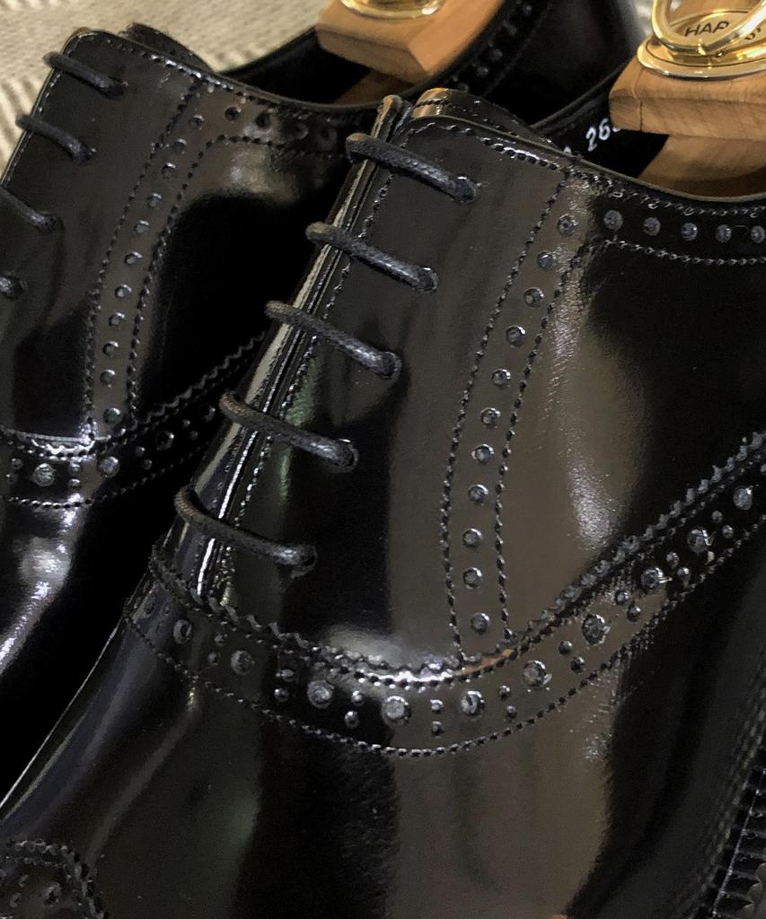 Joenshoe Dignity Diamond Oxford Black Box