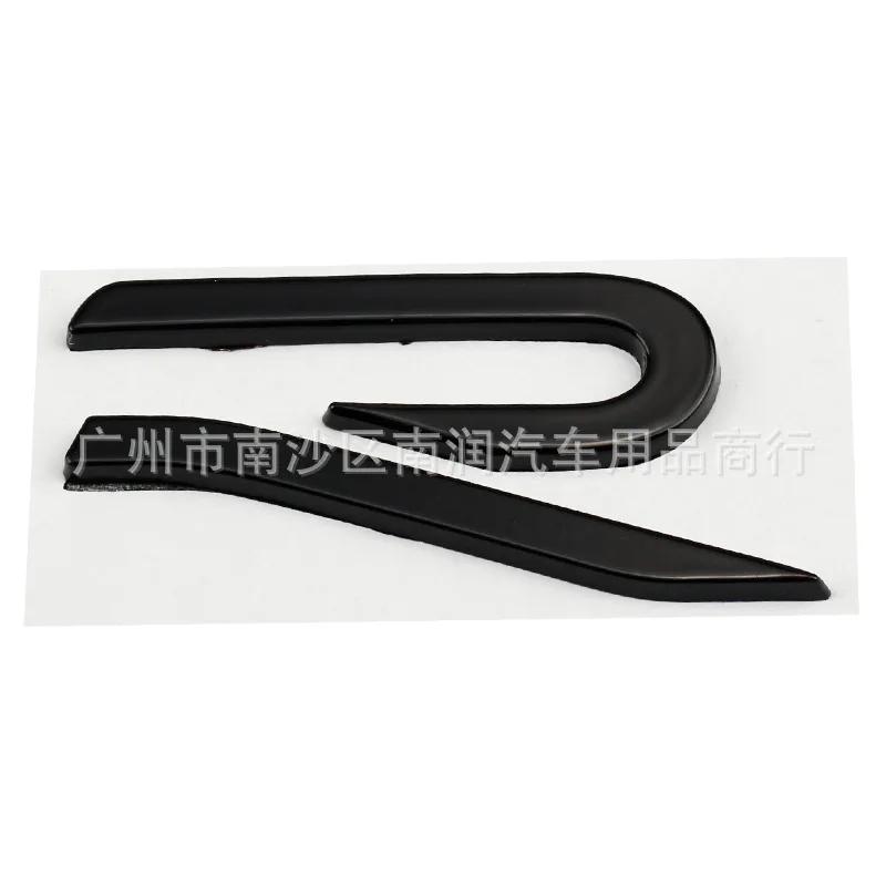 RSQ1 VW 2026 Hot New R Emblem Car Metal Body Tail Trunk Sticker Car Grill Badge Emblem For Volkswagen VW GTI Rline Polo Golf MK8 Toua
