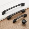 Black Modern Matte Nickel Kitchen Cabinet Handle Door Pull Drawer Knob Hardware