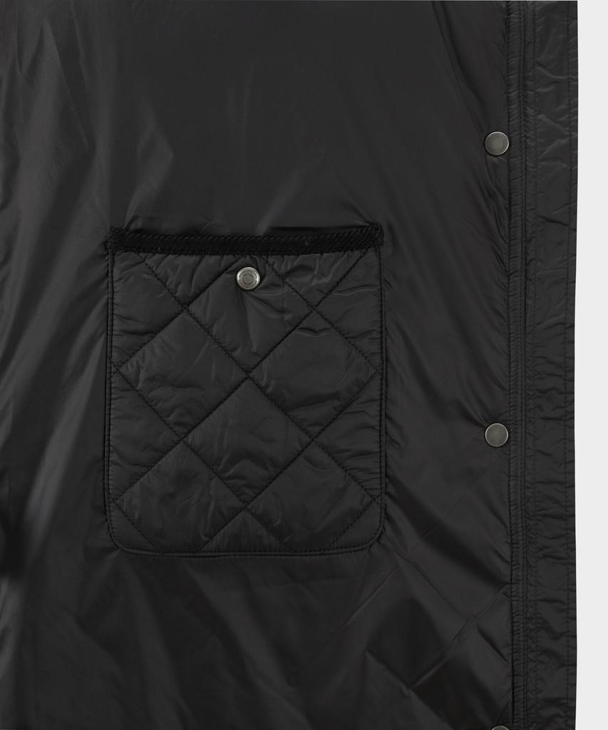BROOKS BROTHERS [Женский] Стеганый джемпер с капюшоном (черный) (Bbopwbg402)