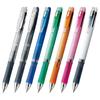 Zebra ballpoint pen slim 3C blue 10 pieces 3-color clip-on B-B3A5-BL