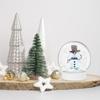 15 шт. Аксессуары для снежных шаров Прозрачный пластик DIY Снежные шары Запасные части Зимний набор для творчества Снежный шар Снежные шары
