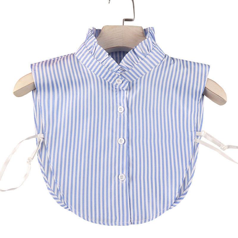 Women Solid Half Shirt Fake Collar Neckwear Decorative Female Shirt False Collar Detachable Collar Sweater Dress Accessories