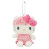 Nakajima Corporation Sanrio Characters Nightcap Ribbon Hello Kitty Mascot H14 X X 213853-25 W10.5 D7.5cm