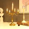 European Style Metal Candle Holders Romantic Candlelight Dinner Props Table Decorations Wedding Decoration Bar Party Decor