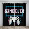 Освещающая Игра Крутой Геймпад Switch Мальчик Шторы Жалюзи Отлично Подходит для Гостиной Детской Ванной Кухни Двери Домашнего Декора