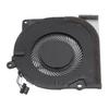 CPU Cooling Fan 4 Pin Efficient Heat Dissipation Laptop Cooling Fan Replacement for HP Probook 430 G6 Series DC5V 0.5A
