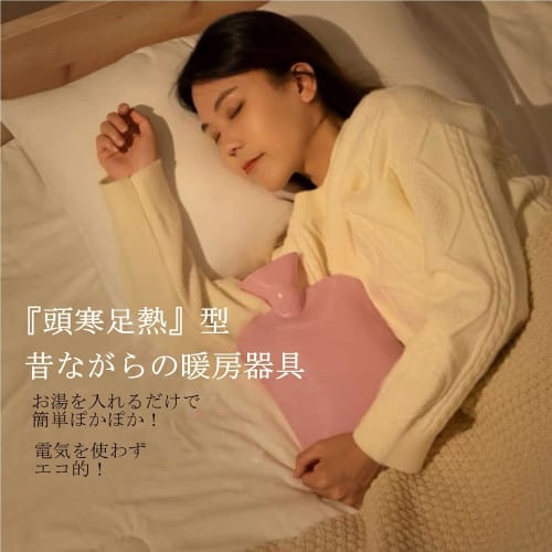 IPPON Hot Water Bottles, Set of 2, with Covers, 2L Capacity, Refillable PVC, Soft, Eco-Friendly, Camping, Energy-Saving, No Electricity Required, Reus