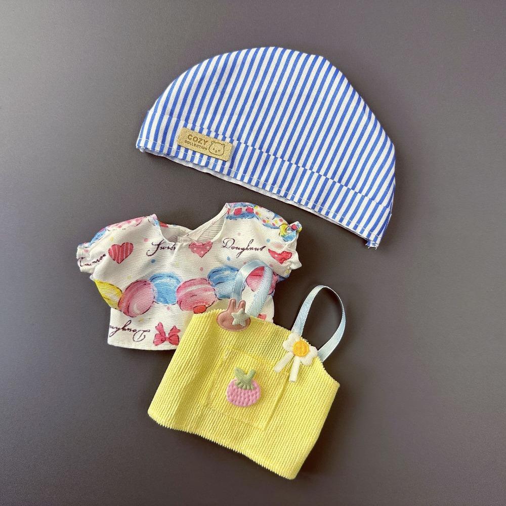 28cm Doll 28cm Doll Clothes Doll Accessories Doll Rompers Set Cute Doll Strap Dress Set Sweet Girl