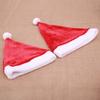 Christmas Short Red Plush Cap Holiday Gathering Celebrations Supplies Decoration